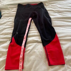 Under Armour HeatGear Black/Red Leggings